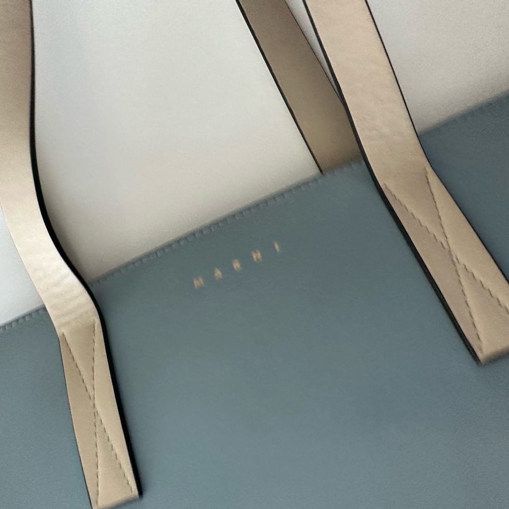 MARNI light blue and black bag